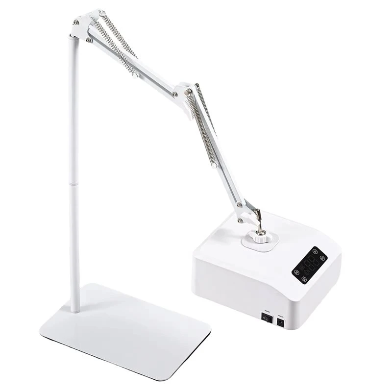 THIVN-US Plug LED High Power Uv Foot Curing Light Rechargeable Gel Paint Dryer Beauty Lamp Foot Switch Floor Lamp