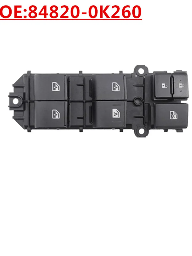 

New OE:84820-0K260 Right Drive Power Window Master Control Switch For Toyota