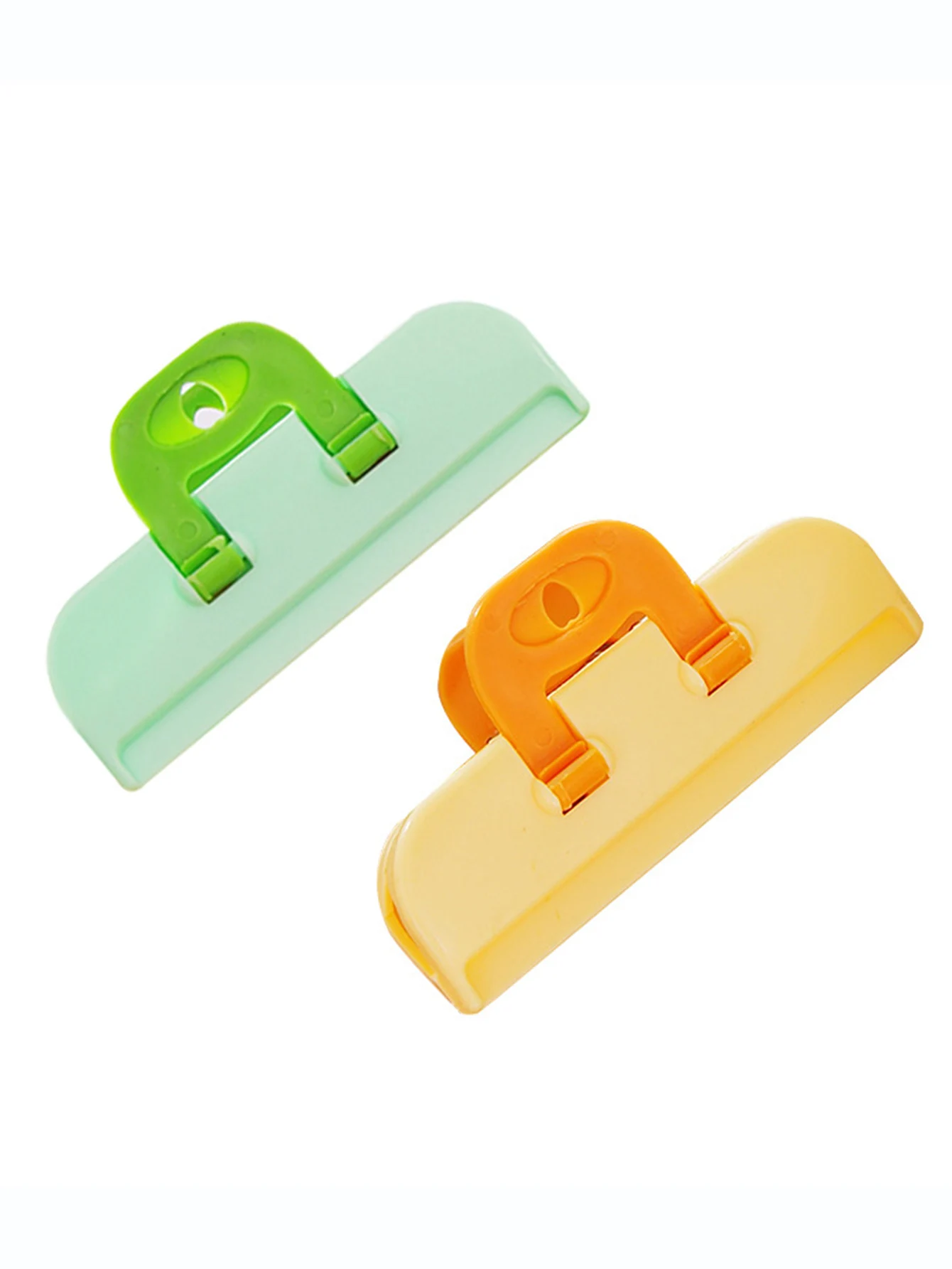 Plastic Powerful Sealing Clip 4pcs, Food Bag Snacks Moisture-proof Freshness Clip, Ziploc Bag Clip