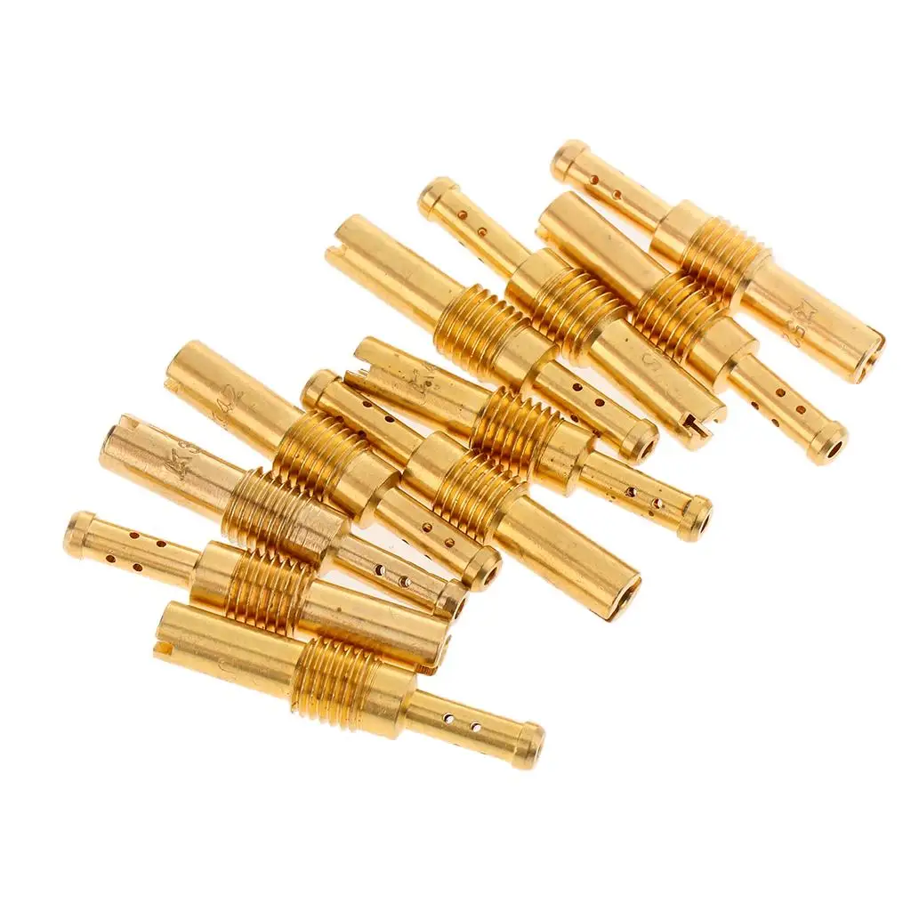 10 Pieces Solid Carburetor Slow / Jets for PWK KOSO KEIHIN OKO, 32, 35, 38, 40, 42, 45, 48, 50, 52, 55 view 5