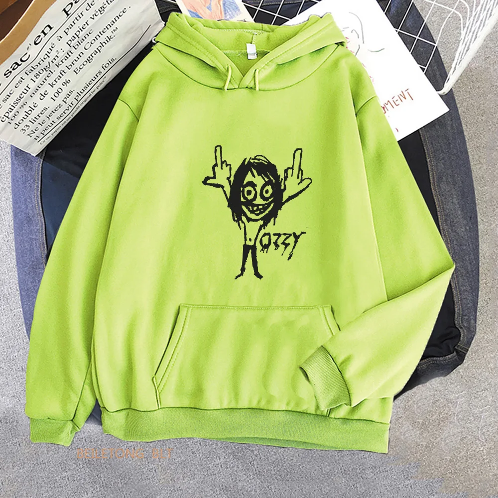 Ozzy Osbourne Hoodies Fashion Long-sleeved Heavy Metal Grunge Sweatshirt for Autumn Fleece Soft Comfortable Ropa Hombre Clothing