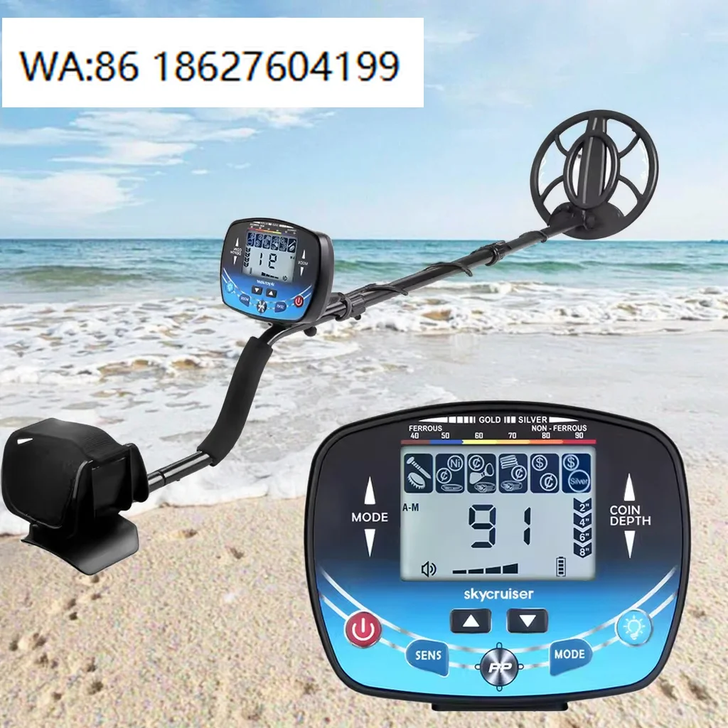 TX-910 Underground Gold Detector Portable High Sensitivity Metal Finder for Treasure Hunting