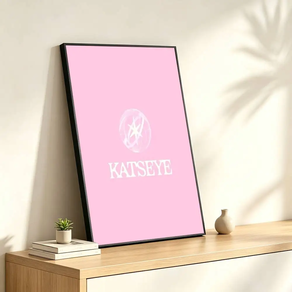 M-Modern Trendy Girl Group KATSEYE   Poster High Quality Dorm Living Room Aesthetic Wall Decoration Painting Stickers Gift