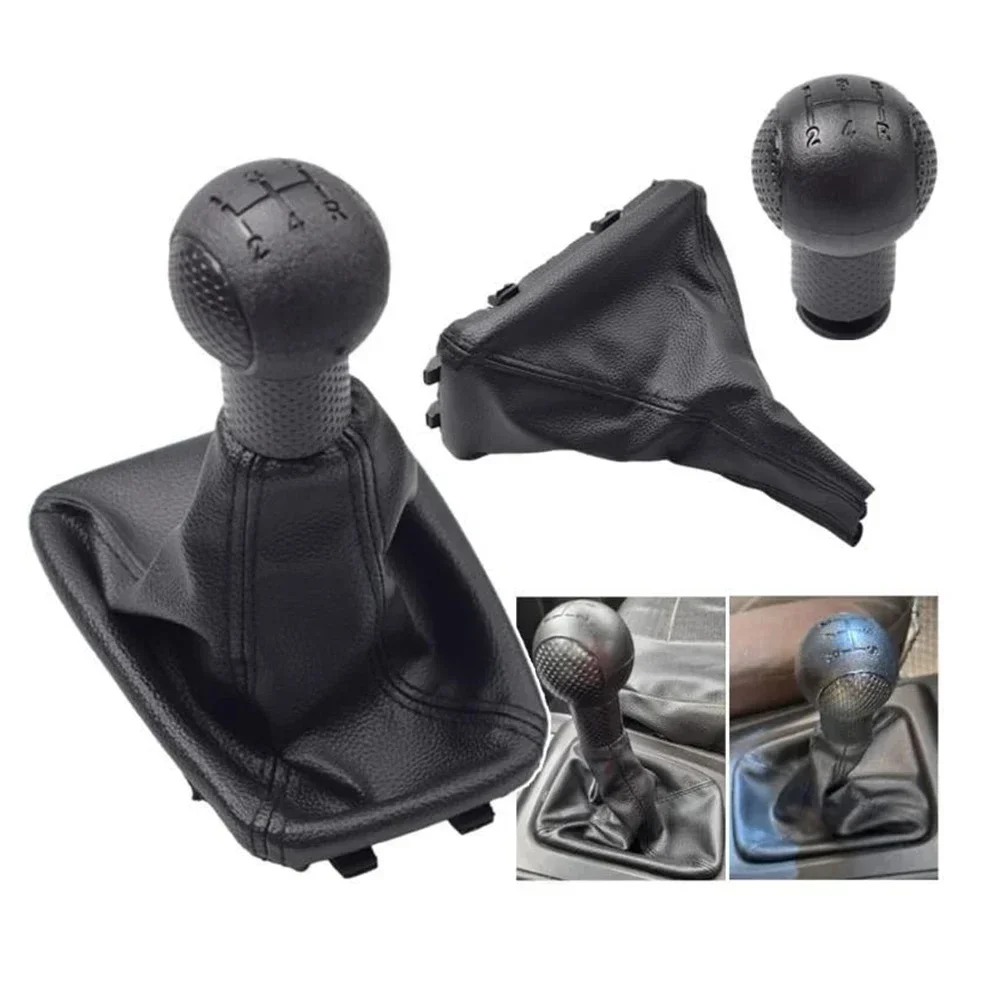 

PU Leather Manual Shift Knob with Protective Dust Cover for Chevrolet For Sail from 2009 to 2014 Enhance Style & Comfort