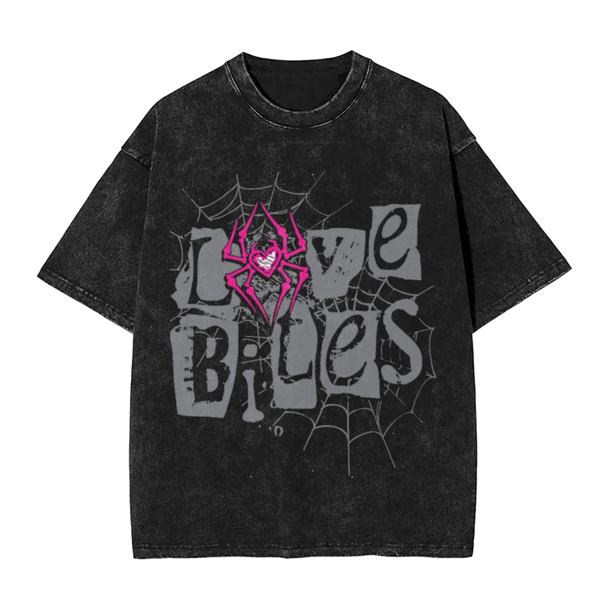 

AJ Lee Love Bites T-Shirt Beach Y2K Basic T Shirts Cotton Hip Hop Tee Shirt For Male Short-Sleeved Print Tops