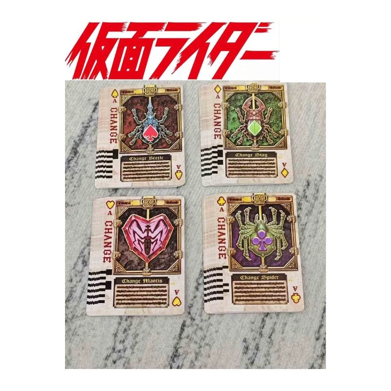

DX Size Kamen Rider Blade CSM Belt Blayrouzerq Homemade DIY Collector PVC Cards Cartoon Anime Children's Toys Gift Board Games