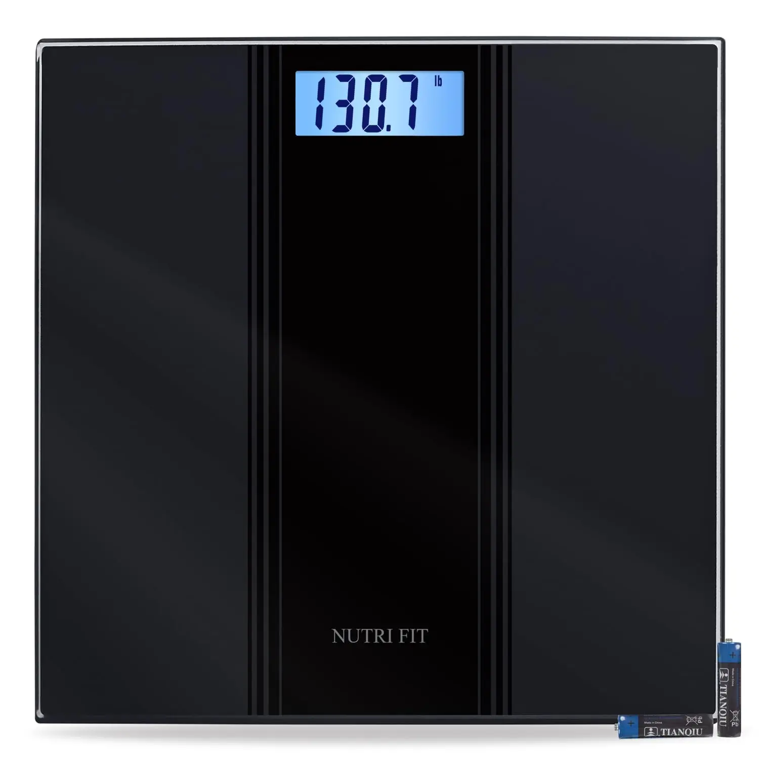 

Цифровые весы для ванной комнаты с высокой точностью, ЖК-дисплеем с подсветкой, большой платформой для безопасного домашнего использования, грузоподъемность до 400 фунтов.