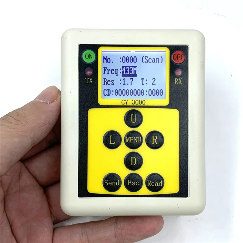 A01E-Wireless Remote Control Analyzer 315Mhz/433Mhz  Analyzer Multifunctional Frequency Meter Counter Tester