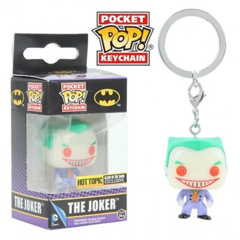 FUNKO Pocket New Suicide Squad The Joker Harley Quinn Pocket Pop