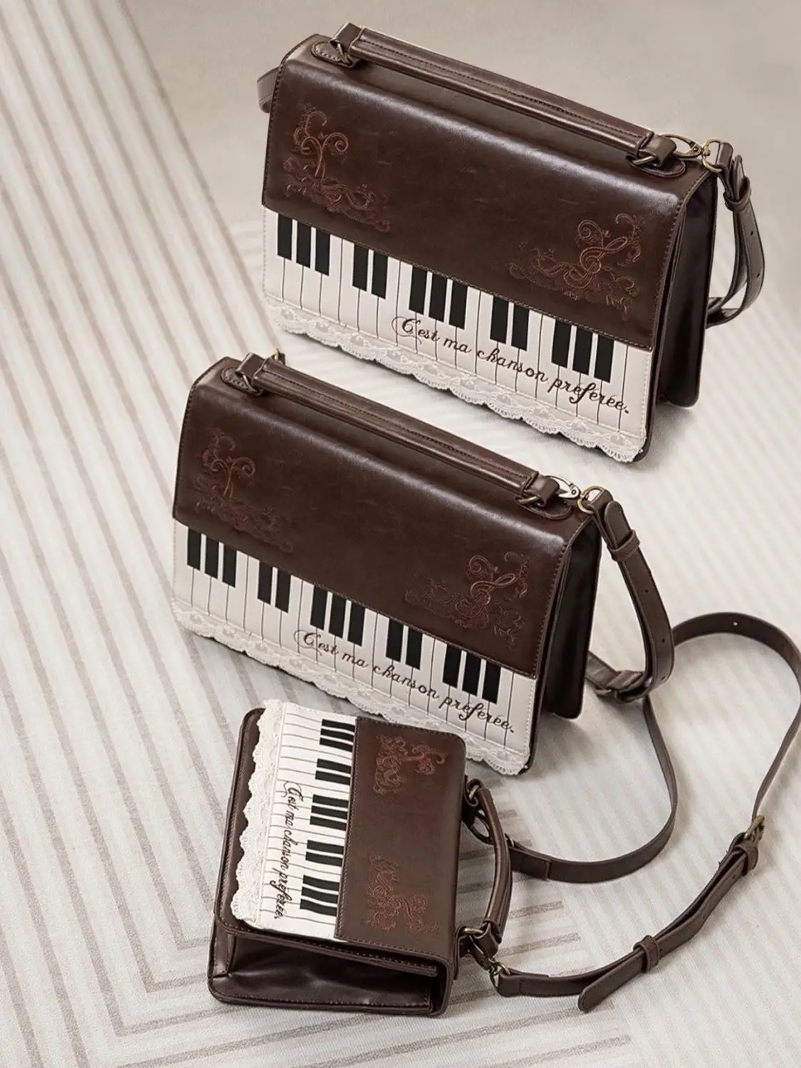 

Ретро художественный JK orm Сумка через плечо с двойным плечом Простая сумка Quali Briease для мобильного телефона Вышитая искусственная кожа