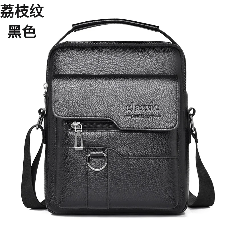 Men's Business Duty Single Shoulder Crossbody Bag Large Capacity Wearable Men's Tote Shoulder Bag