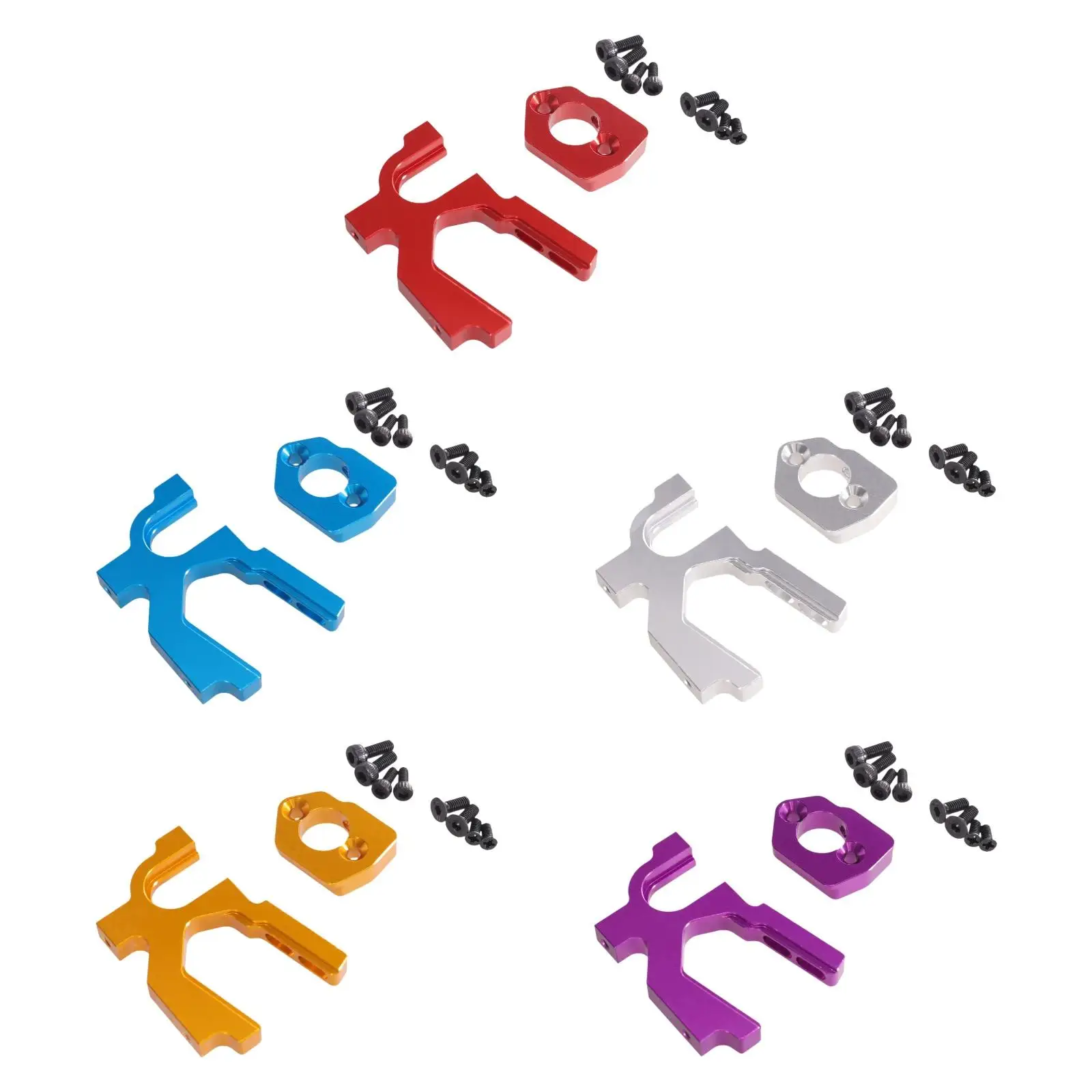 Motor Mount for RC Car with Screw Assembly 1/12 124019 And 1/14 144001 Models