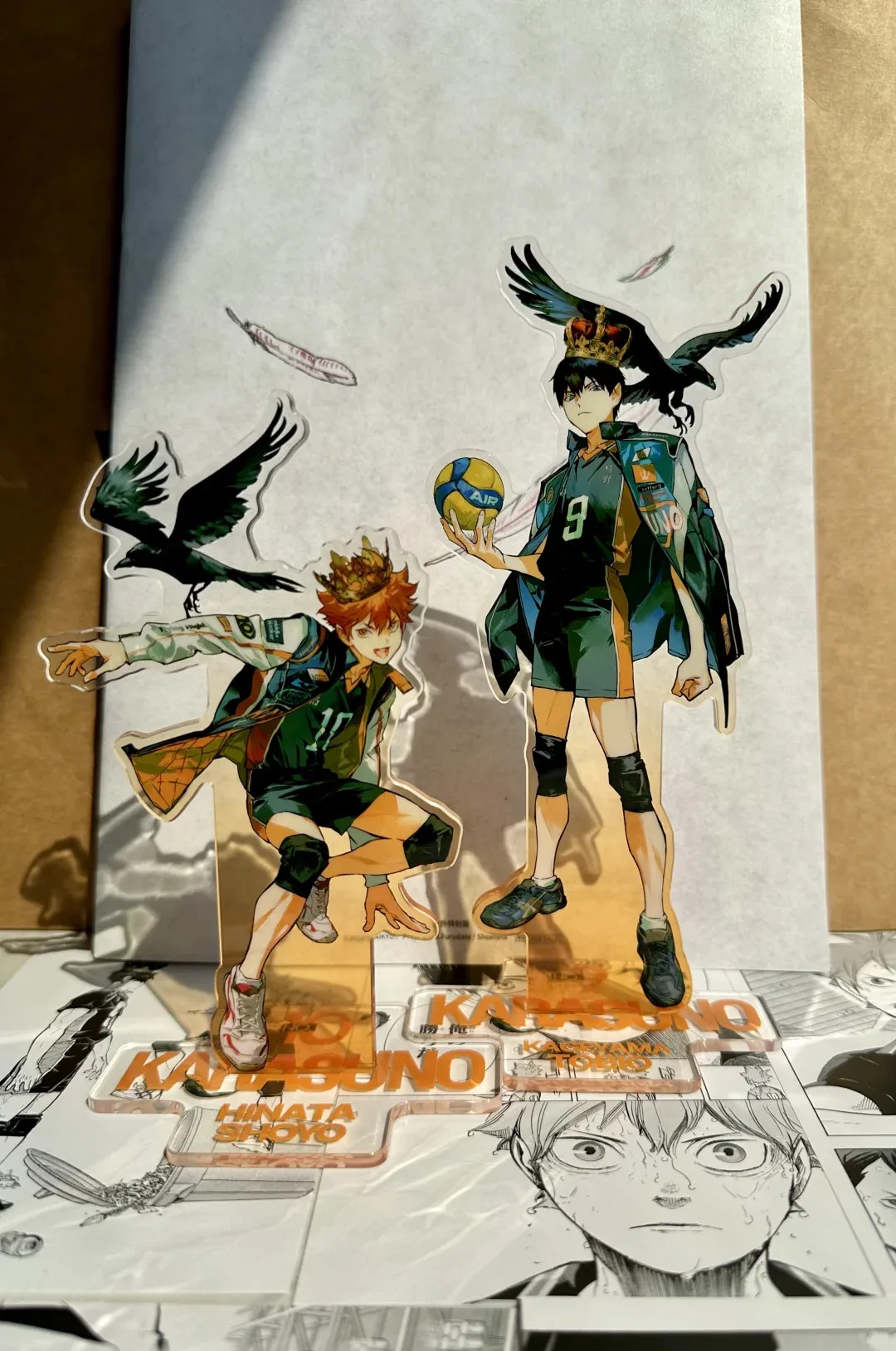 Kuroo Tetsurou Gift Toy Figures Acrylic Stand Anime Model Action Figure Accessories Models Kozume Kenma Desktop ornament