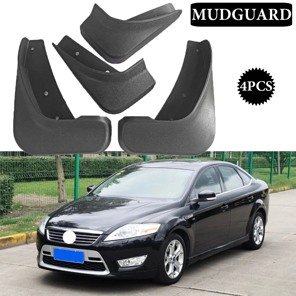 

Car Front Rear Mudflaps Mudguards Fender Flares Splash Guards Mud Flaps for Ford Mondeo 2007-2012 Car-styling 4PCS