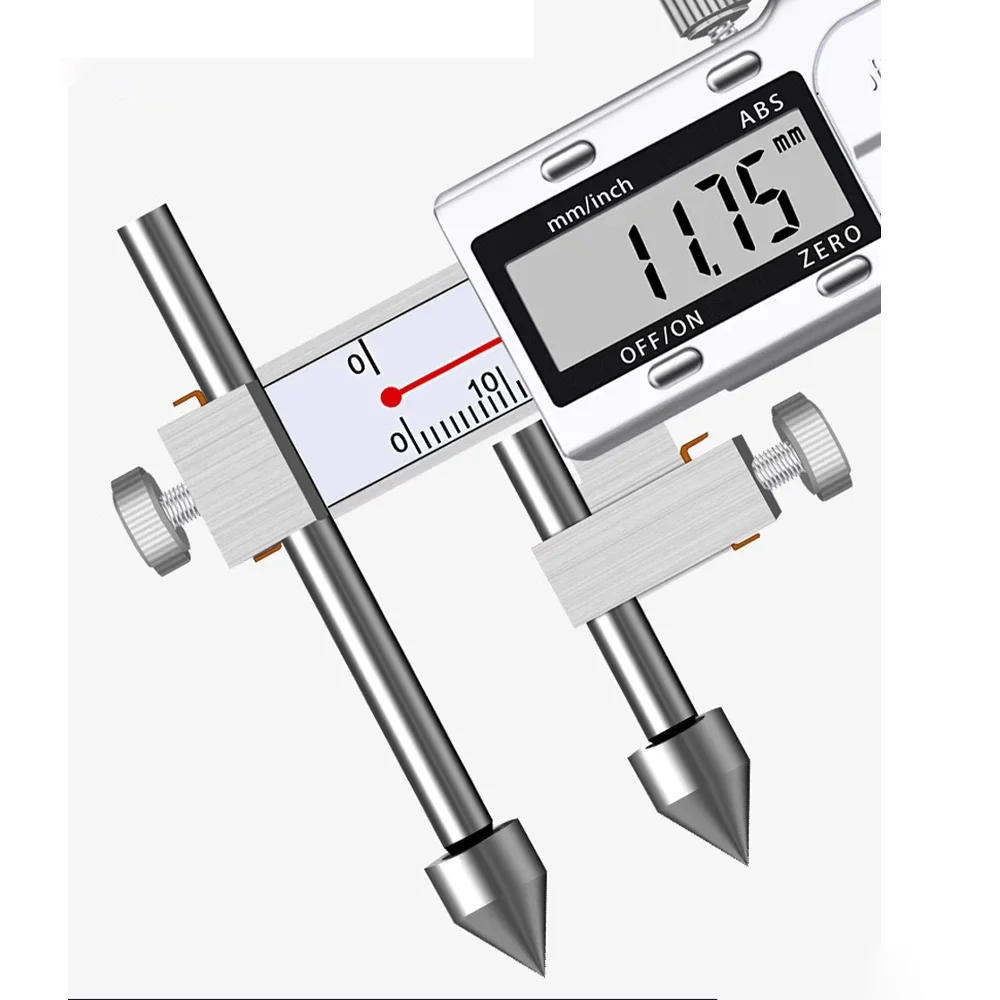

for Digital Center Distance Caliper, Electronic Hole Distance Vernier with Cone Probe for Precise Hole Center Measurement