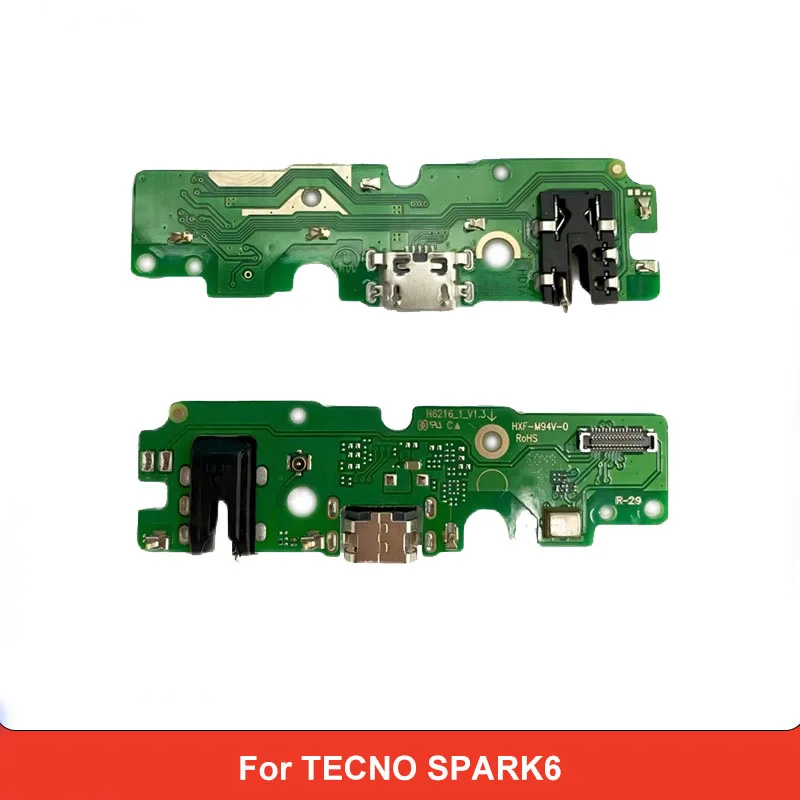 For TECNO SPARK6 USB Charging Dock Board SPARK 6 Charger Port Connector Flex Cable