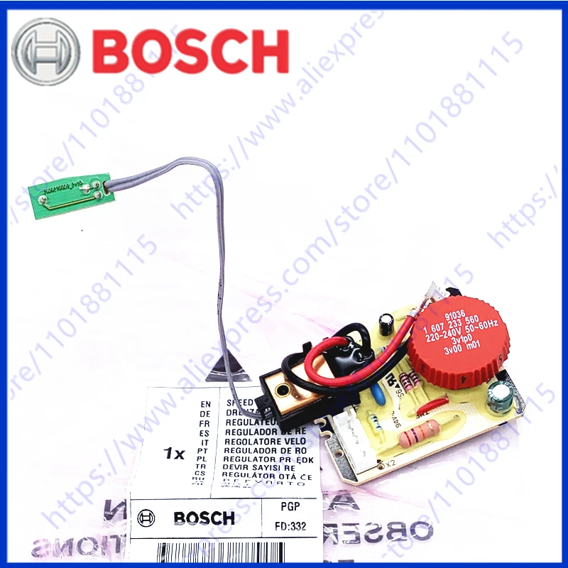 

Регулятор скорости 220-240 В 1607233560 ДЛЯ BOSCH GST150BCE GST150BCEBare GST150CE GST150CEbare