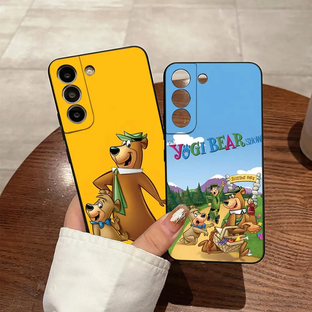 Funda de teléfono The Yogi Bear Show para S23 Samsung S24 Ultra S22 S20 Fe S21 Plus Galaxy A54 A34 A24 A53 A13 A16