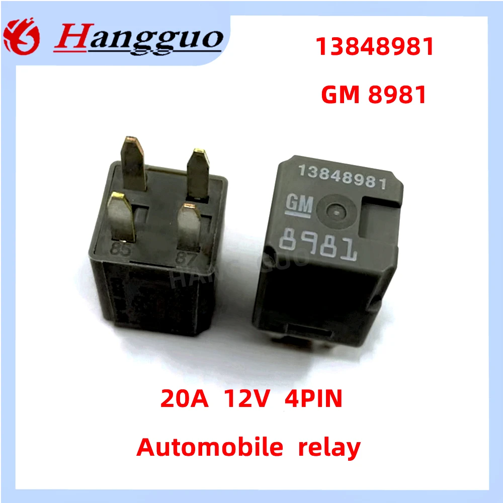 

1PCS 3PCS 5PCS/Lot Original 13848981 GM8981 20A 4PIN DC12V For Car Buick Regal Lavoy Chevrolet Cruze Oil Pump Relay