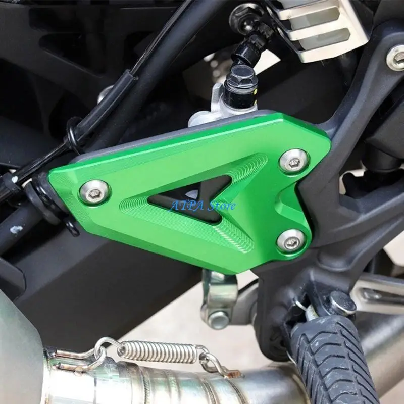 

U13C Foot Peg Footrest Front Heel Plates Guard Protectors For Z900 2017-23 Motorcycle