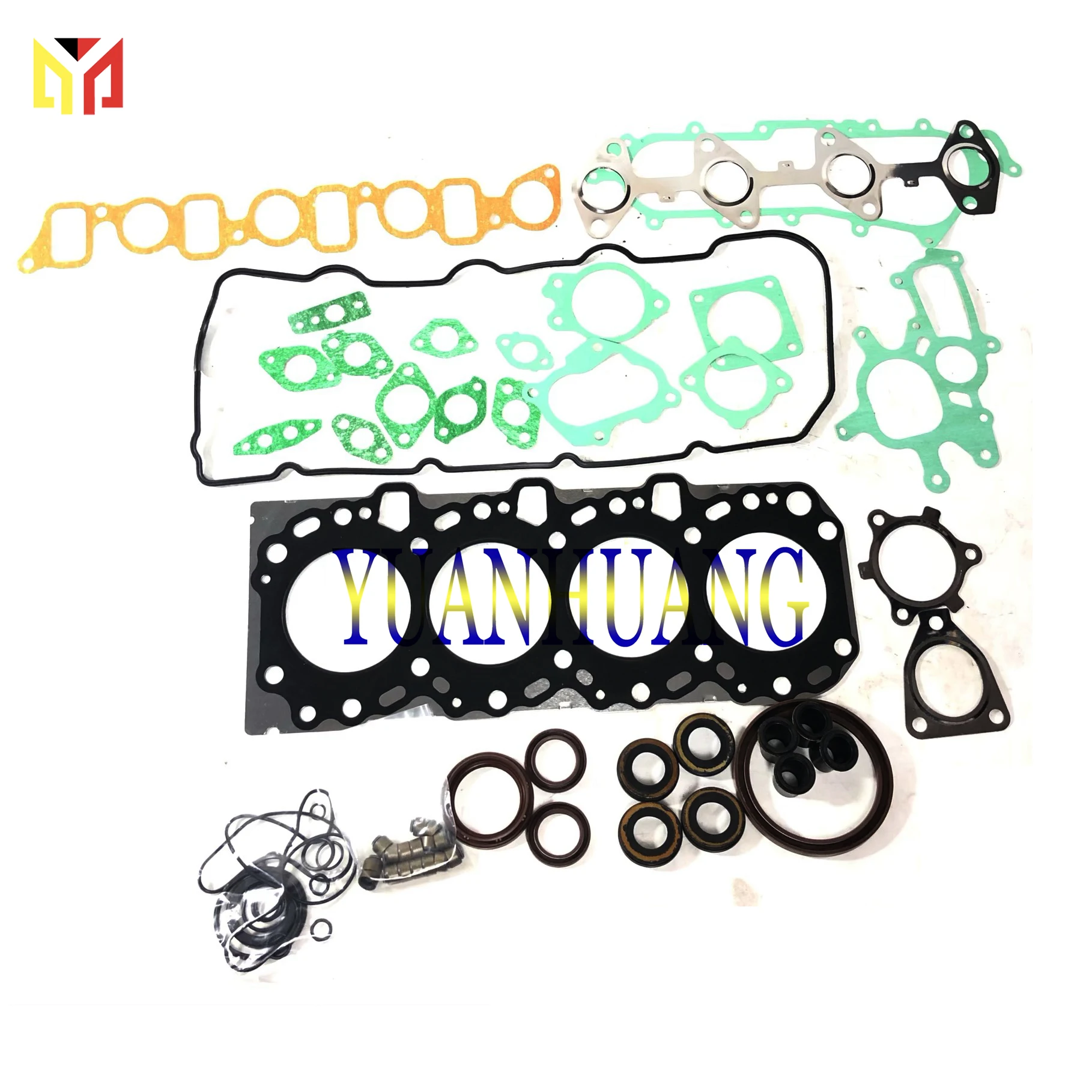 2KD 2KD-FTV Engine Rebuild Kit Overhual Repair Gasket Set For TOYOTA Presen Hilux Hiace FJ Cruiser Liner Piston Bearing