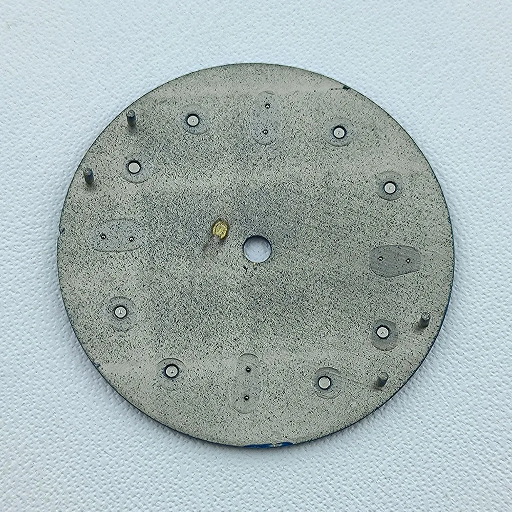 Циферблат NH35, 28,5 мм, индивидуальный логотип, зеленый светящийся циферблат, подходит для NH35 NH36, аксессуары для часов с механизмом, инструменты для ремонта