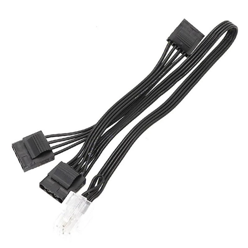 

9Pin to 4Pin Molex 4Pin D Type GPU PCIe Power Cable For LEADEX G650