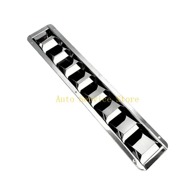 462A Marine Grade Steel Vent Grill Corrosion Resistant Vent Cover Quick Fixing for Yacht Cabin & Ship Ventilation
