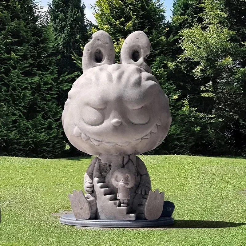 POP MART LABUBU Anime Action Figure - the Monsters Almost Hidden Series Blind Box Mystery Dolls Collection for Girls