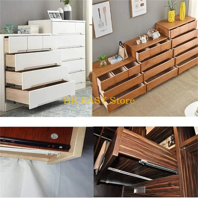 

E28F Quickly Fix Drawer Support Brackets Repair Sagging Wooden Cabinets Using Nut Length Adjustment