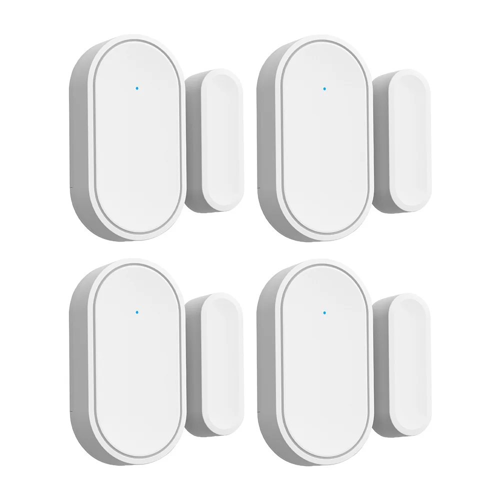 433Mhz Mini Door Window Alarm Home Security Wireless Magnetic Sensor Anti-Theft Alarm Sound Easy Installation for Home Garage