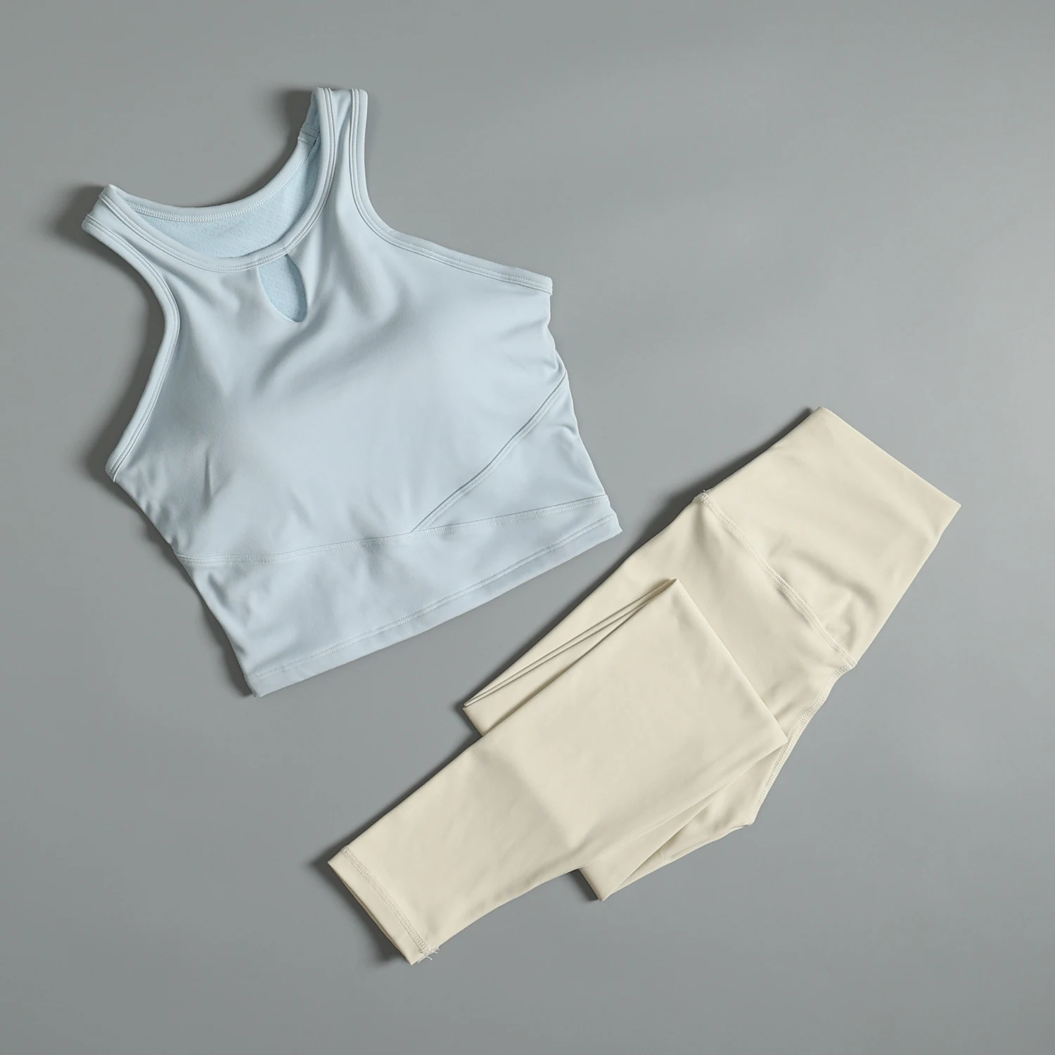 

Женский фитнес-костюм, летний с нагрудником, красивая спина, спортивный жилет для похудения, костюм из двух предметов для бега, костюм для йоги для пилатеса