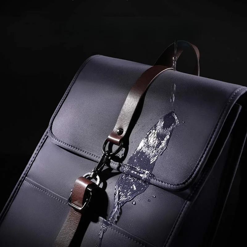 

Business Commuter Backpack Waterproof Oxford Men's Double Shoulder Bag Simple Stylish Korean Version Home Direct Supply