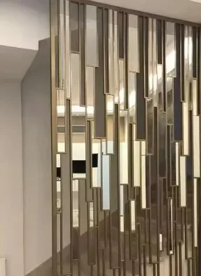 Modern partition trends transform living room interior wall partitions