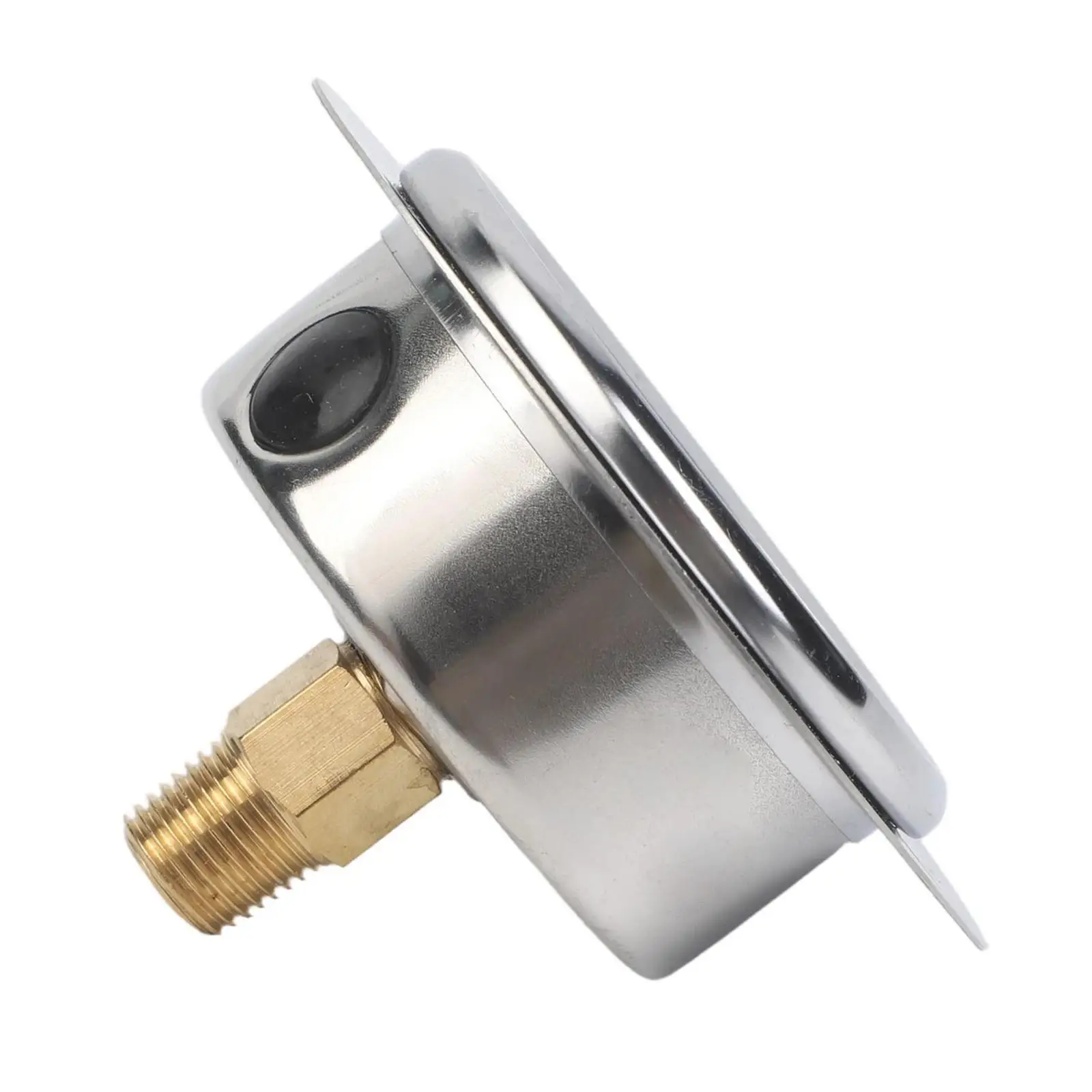 Axial Edge Seismic Pressure Gauge YN-60ZT 60mm Copper Stainless Steel Oil Hydraulic Air Meter High Accuracy Industrial Instrumen