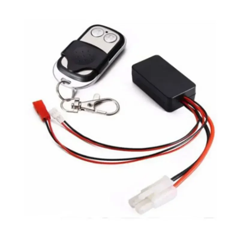 1:10 Simulation Climbing Car Electric Winch For SCX10 90046 D90