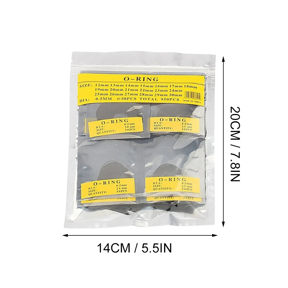 

0.5mm Watch Seal Washers Rubber Rings for Water Resistance and Replacement Rubber Ring Waterproof Ring