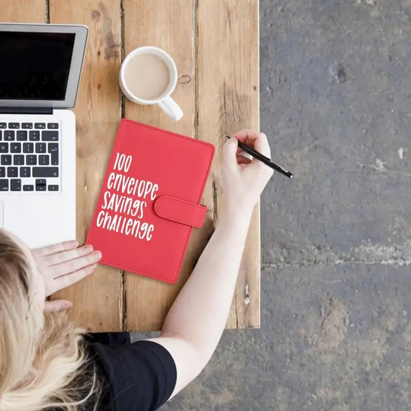 Orçamento Binder com dinheiro Envelopes, Planejador e Recheio Carteira, Money Organizer, A5