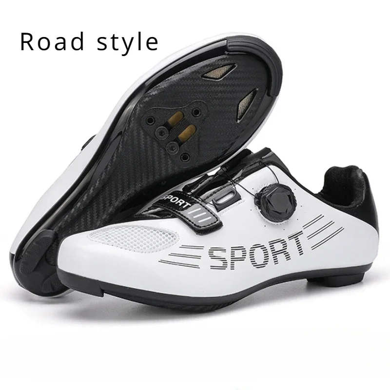 

Cycling Shoes Self-Locking Pedal Bicycle Shoes for Men and Women Flat Mountain Cycling Cleat Shoes Road Bike Sneaker