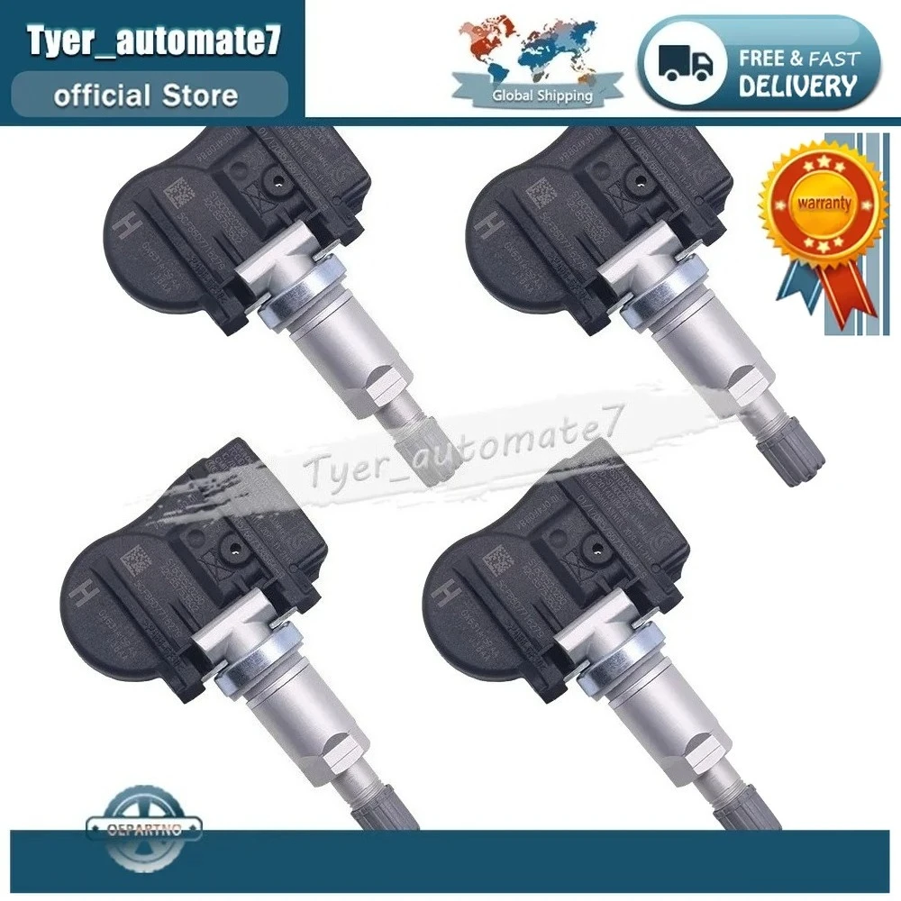 4PCS TPMS LR070840 Reifendruck Sensor für Land Rover Defender Discovery Range Rover Range Rover Evoque LR066378 433MHz