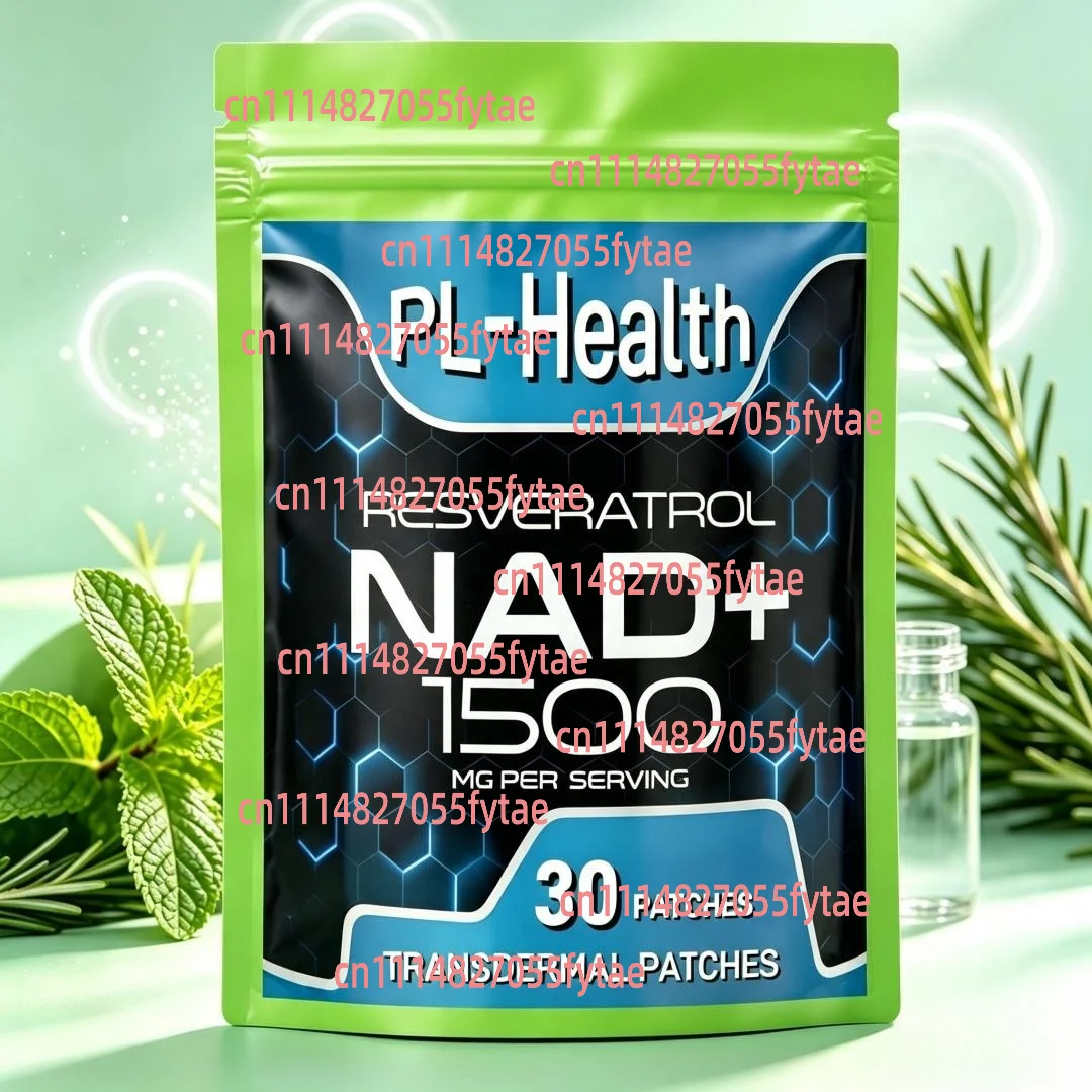 30 Patches NAD Transdermal Patcheswith Resveratrol- Support Cellular Health, Stamina & Healthy Aging