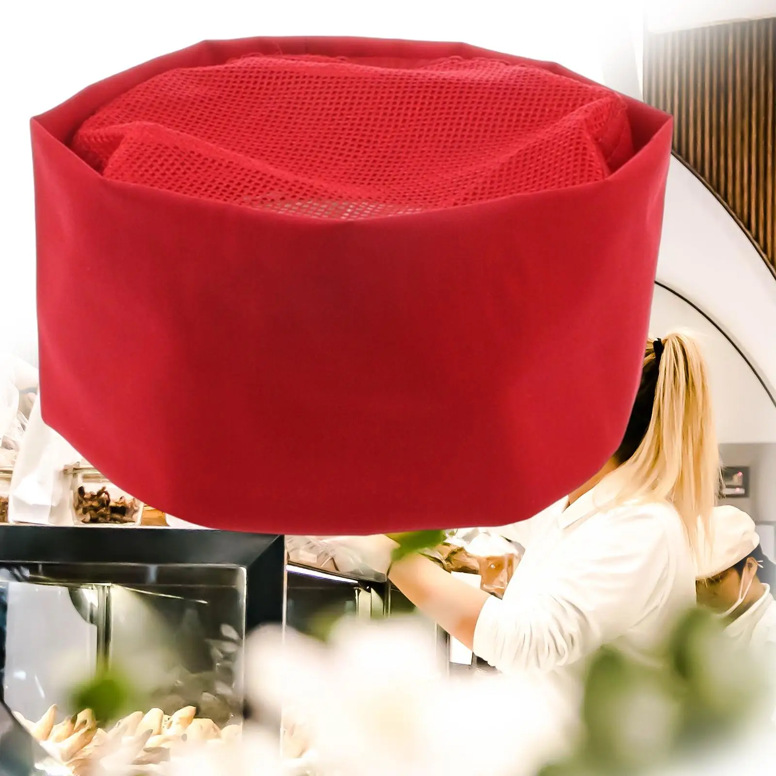 Japanese Cooking Hat Work Hat Adjustable Waiter Hat for Home Cafe