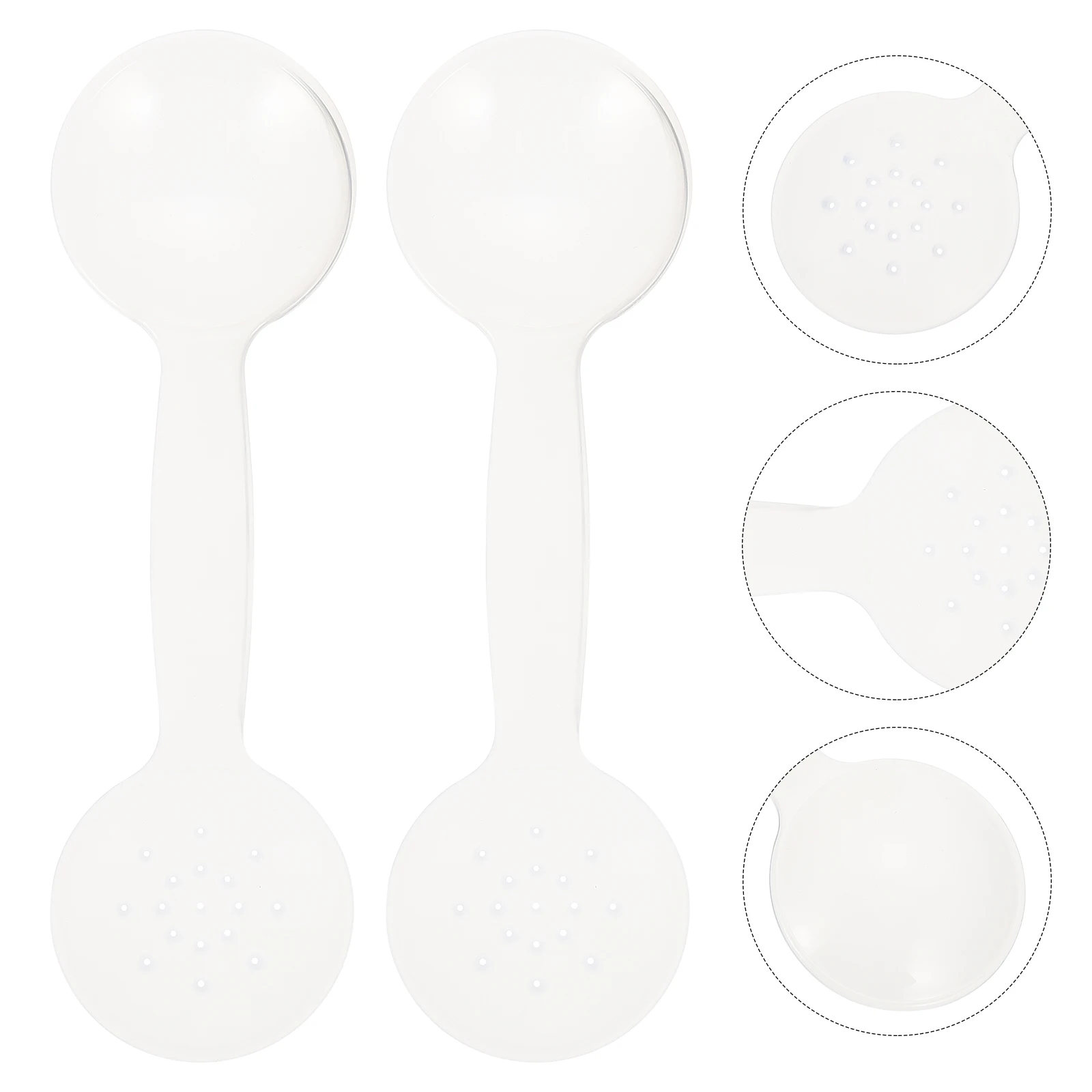 

2 Pcs Vision Optometry Mask Plastic Eye Occluder Kids Patches Glasses Eyesight Test Tool Tools Pp Spoon Eyeglass Reusable Man