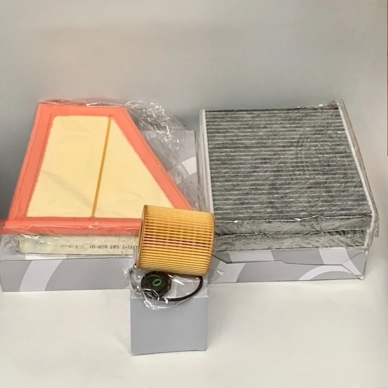 

3pcs Filter Set For 520i sedan F10 520i Travel F11 520Li sedan F18 LCI 2012 2013 Engine Cabin AC Air Oil Filter Spare Parts