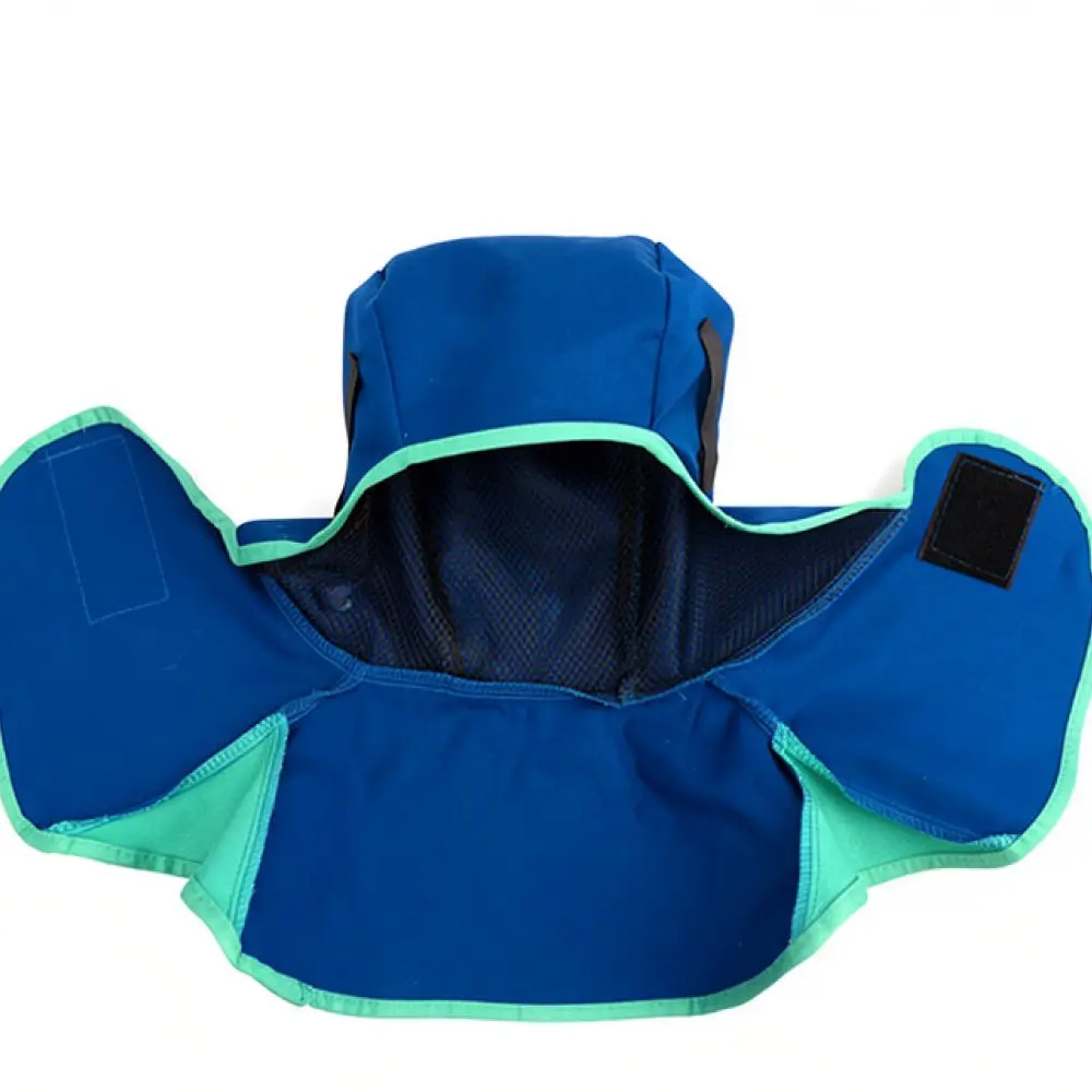 Flame Resistant Welding Hood Shawl Protective Gear Anti Fire Spark Splash Cap For Industrial Metal Processing Work
