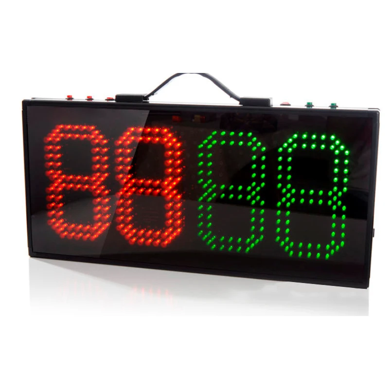 

Aluminium alloy football 4 digit 2 sides Led football scoreboard substitution board