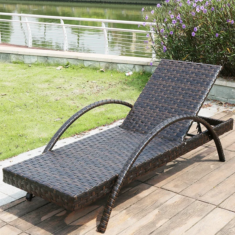 

Outdoor courtyard, balcony, rattan chair, lying bed, garden villa, outdoor rattan weaving swimming pool, beach chair