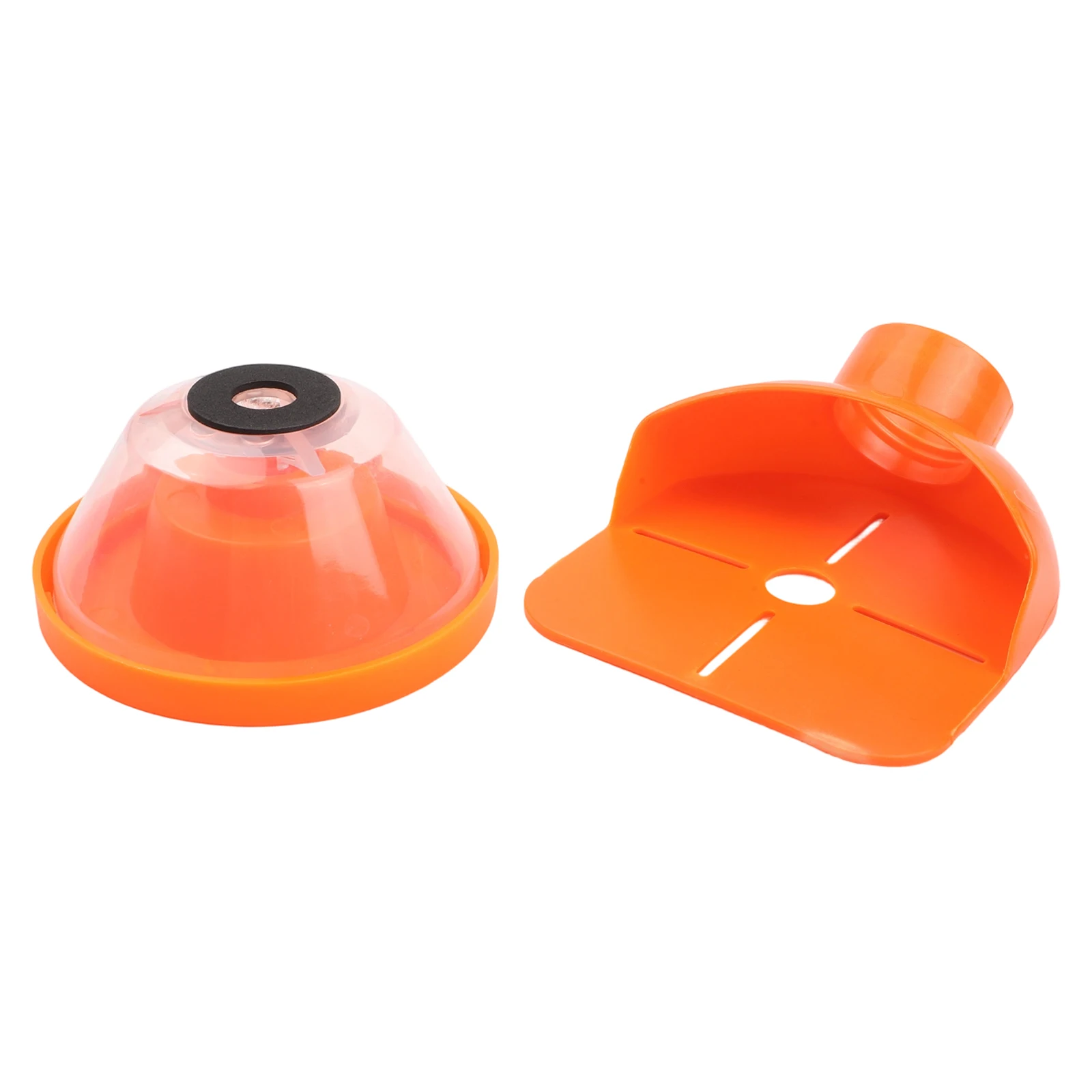 DIY Projects Blue Orange Drill Dust Collector Drilling Debris Collection Tool Drill Accessory Multi-Aperture Sleeve