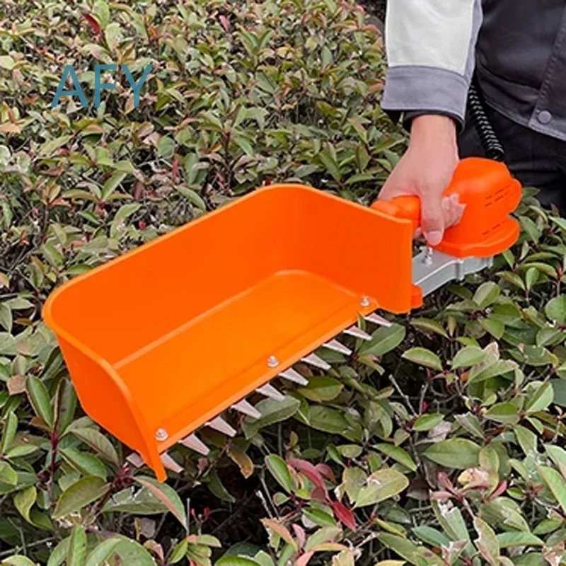 New Brushless Electric Handheld Tea Picking Machine Portable Hedge Trimmer for Tea Farming Pruning Tool for Agricultural Use