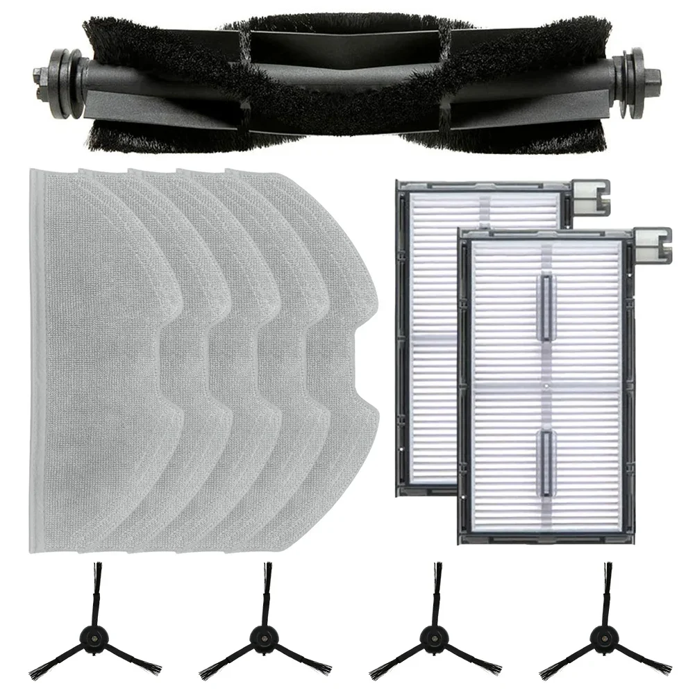 

Vacuum Cleaner Main Side Brush Filter Mop Cloth Kit Fits For X8 Pro Serie For X8 Pro SES